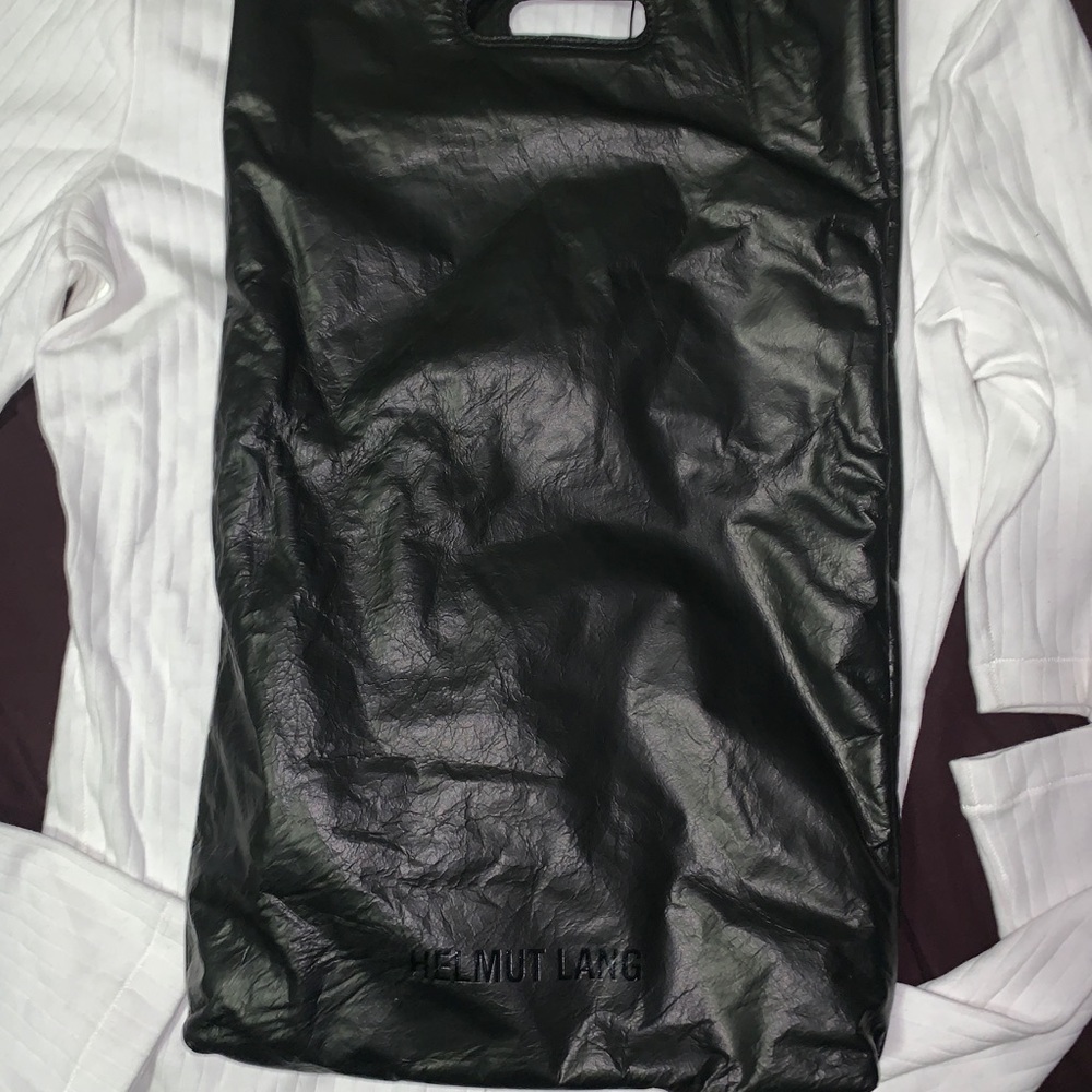 Helmut lang “trash bag”